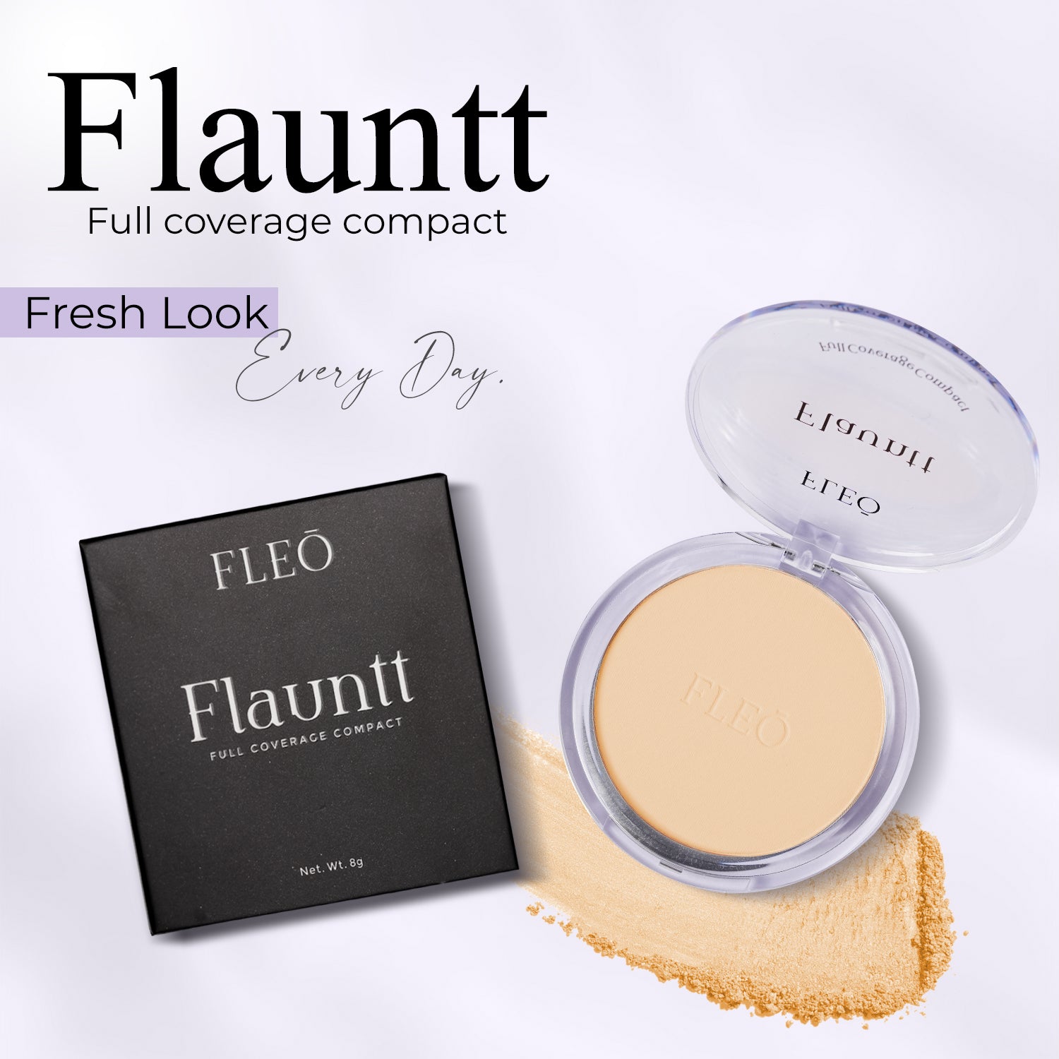 Flauntt Full Coverage Compact