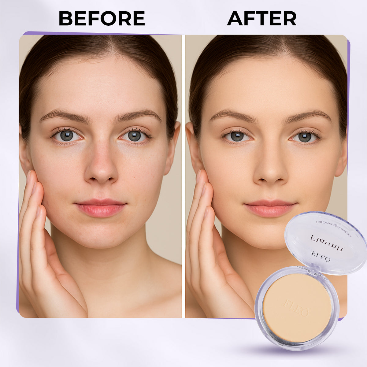 Light Coverage Compact Flauntt Full Coverage Compact – Fleo Beauty
